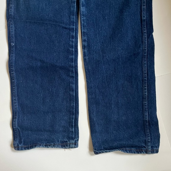 RARE🎉 Rustler • vintage Y2K classic retro dark blue denim jeans - Picture 7 of 11